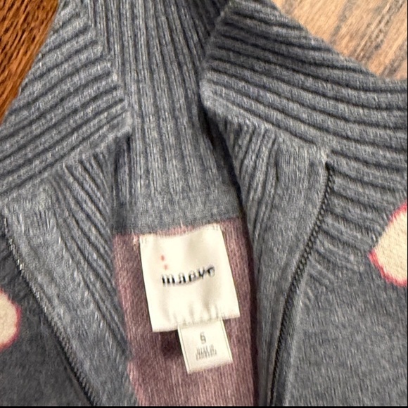 New Anthropologie The Montana Mock-Neck Half-Zip Sweater by Maeve Size S - Picture 7 of 8